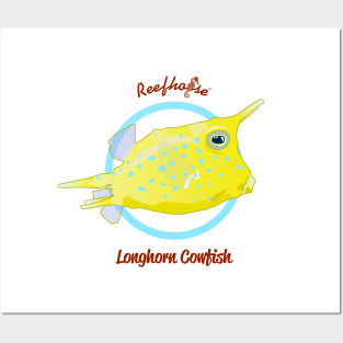 Longhorn Cowfish Posters and Art